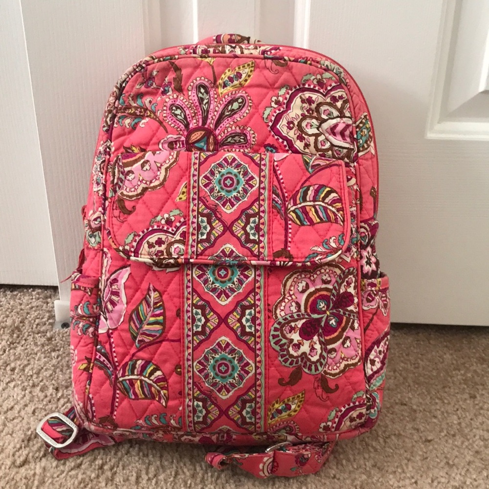 Vera Bradley Mini Backpack - Call Me Coral